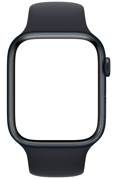 A circular complication on an Apple Watch